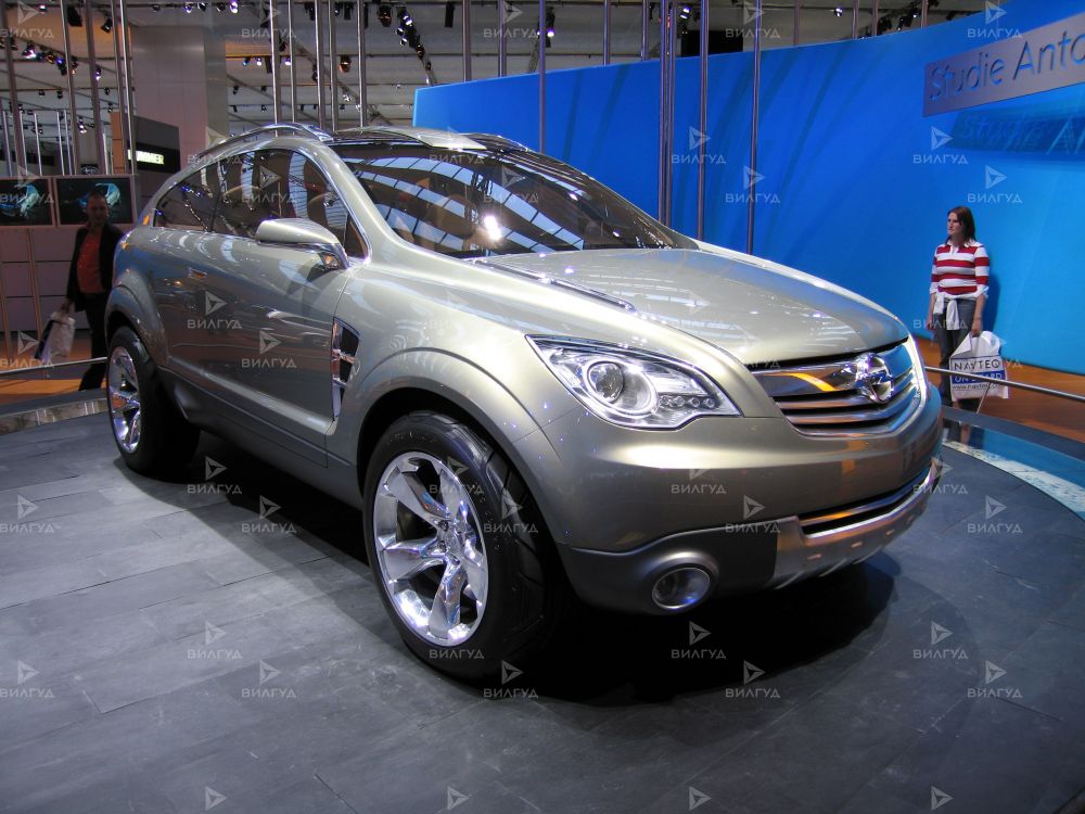 Замена опоры АКПП Opel Antara